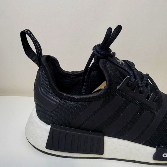 adidas NMD_R1 J PRIMEBLUE Black/White H02333 - Picture 9 of 11